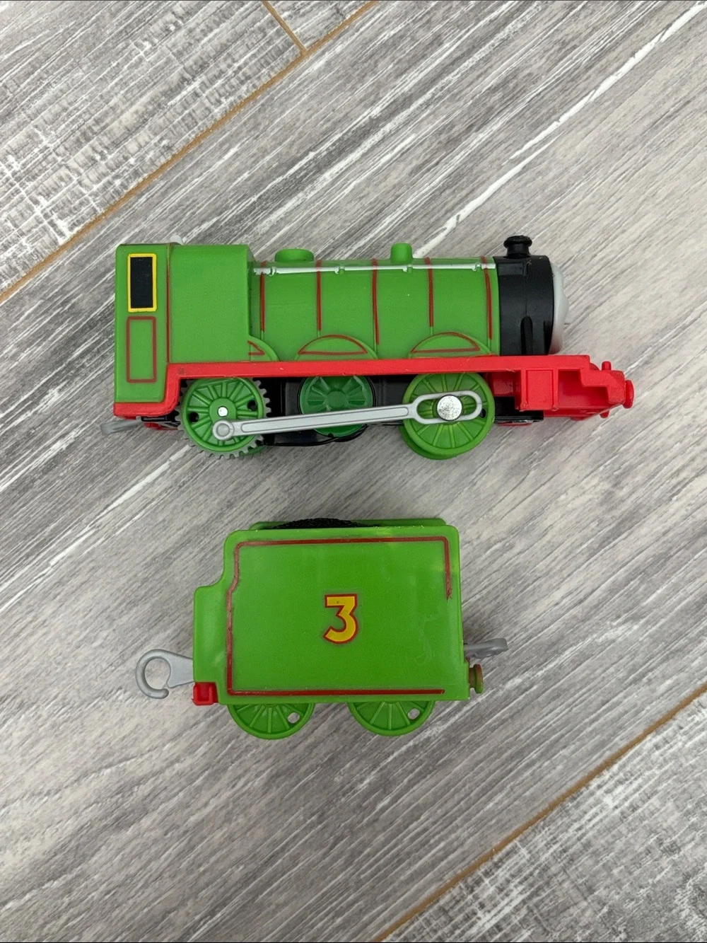 Henry and Tender Motorized Trackmaster - Thomas & Friends WORKS!